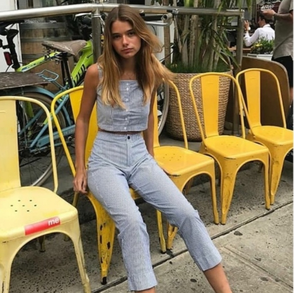 Brandy melville tilden striped pants